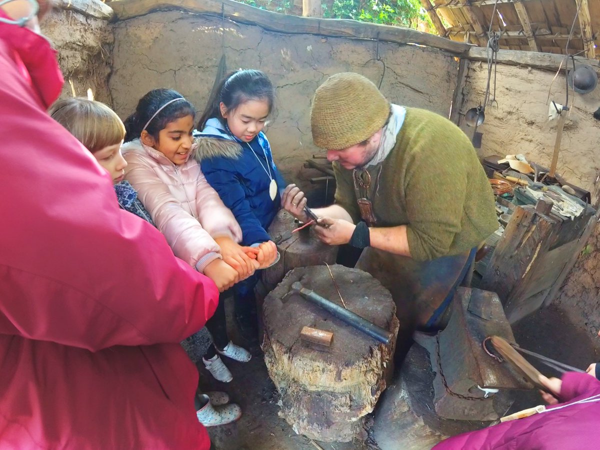 WildwoodDevon's tweet photo. Be sure to visit the Saxon Village this season where we'll be celebrating #Yuletide with a variety of hands-on activities. Make yourself some unique #ChristmasDecorations and toast an authentic Saxon Marshmallow! https://t.co/sIFSA4NJZJ
