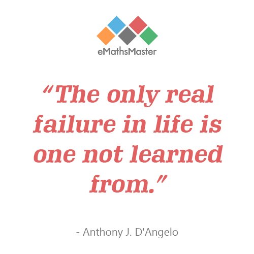 eMathsMaster's tweet image. Every time you fail a maths question, learn from what you did wrong, to ensure you don't make the same mistake in the future. A good way to do this, is to reverse engineer: work out how you got it wrong, spot any mistakes &amp;amp; then work out how to get it right. #MondayMotivation