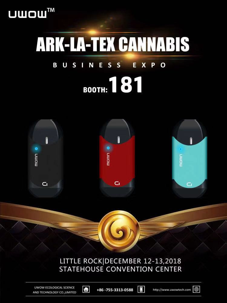 uwowtech's tweet photo. Little Rock Ark La Tex Cannabis Business EXPO. Come to Booth No.181 and check new CBD vape device. order1@uwowtech.com. 
#uwowc1 #cbd #cbdcartridge #sativa #marijuana #thc #vapepen #vapenation #710society #vapecartridge #cbdoil #extracts #cannabis #concentrate #hemp #indica #weed https://t.co/shKzMhy1xu