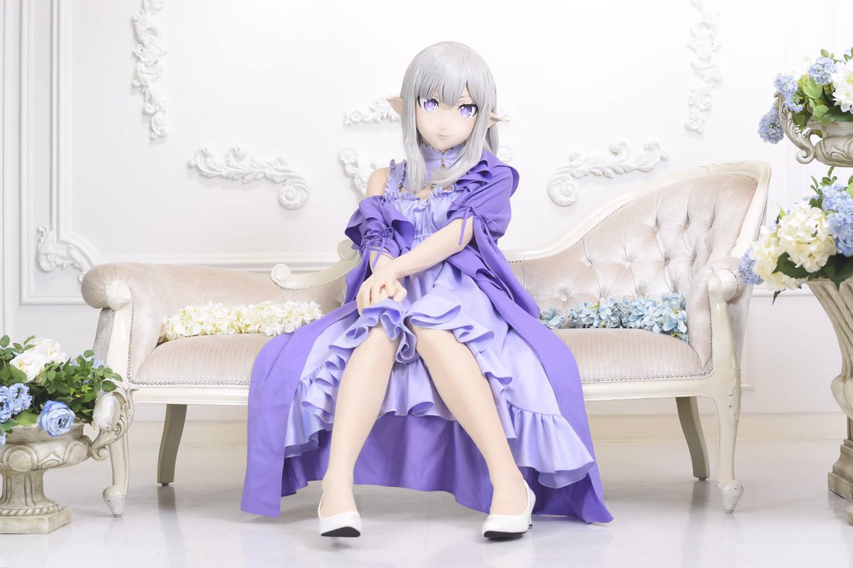 エミリア(パジャマ) #rezero P:@matsu_kig S:@TokyoPetitfour