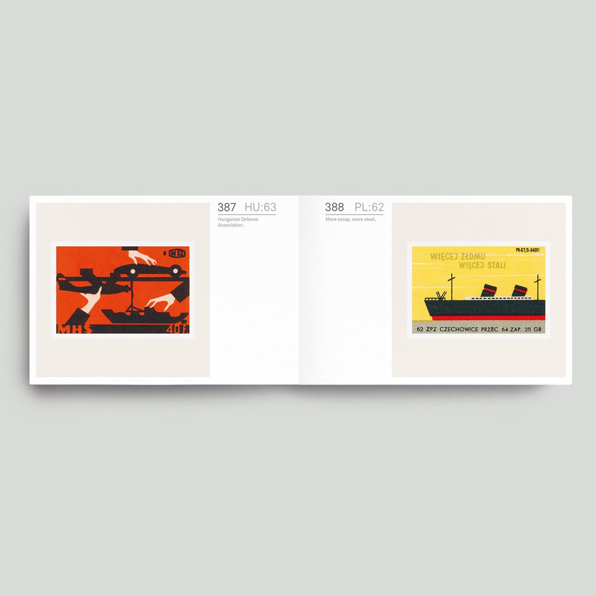 MaraidDesign's tweet photo. MATCHBLOC. New book featuring favourites from our Eastern Bloc matchbox label collection. Over 400 beautifully illustrated examples. Available to buy now!
https://t.co/1g2cNfGDzc   

A project with @presentcorrect https://t.co/klQuvSPjjO