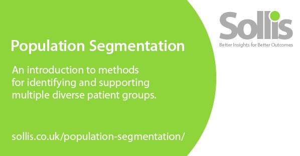 Another shameless plug for our new (and quite extensive) guide that introduces population segmentation approaches to support population health management. #PopulationSegmentation #PopulationHealth Get the free PDF: sollis.co.uk/population-seg…
