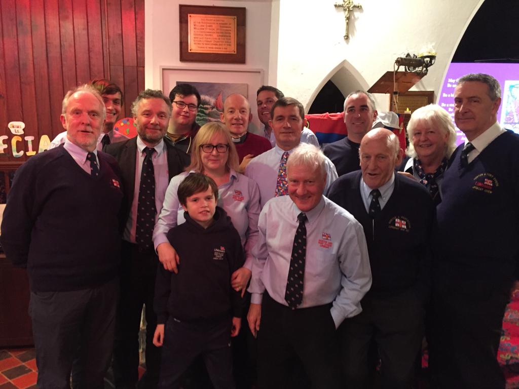 On Saturday, Rev Justin held a service to unveil the memorial plaque in honour of the crew who lost their lives on the Janet Lifeboat 1916