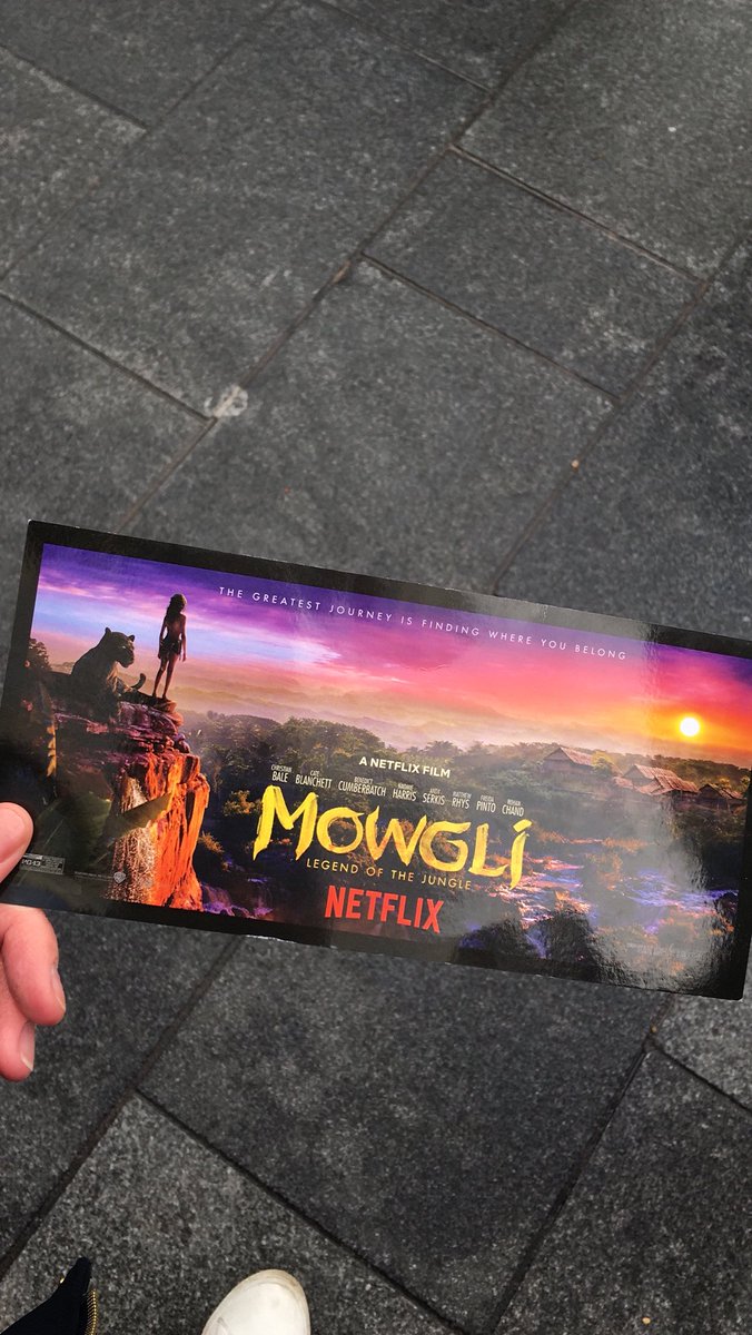 RMonaghanArt's tweet photo. Went to the cast and crew screening of Mowgli at the weekend! Still can’t believe I got the chance to work on this film with such amazing artists! ❤️ https://t.co/Y4pqKaz47S