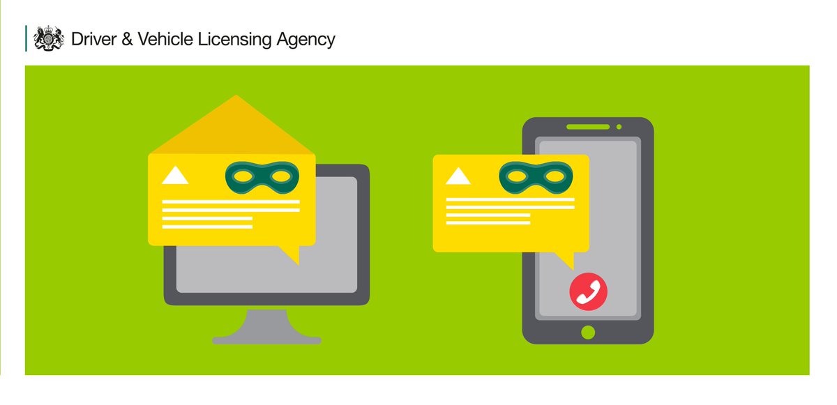DVLAgovuk's tweet photo. 🛑 #SCAM WARNING 🛑

Over the festive period we're reminding customers that the only official place to find our services and information is on https://t.co/60rBEjkomV.  

https://t.co/X5RpAUXvU3 https://t.co/aM5zwExsum