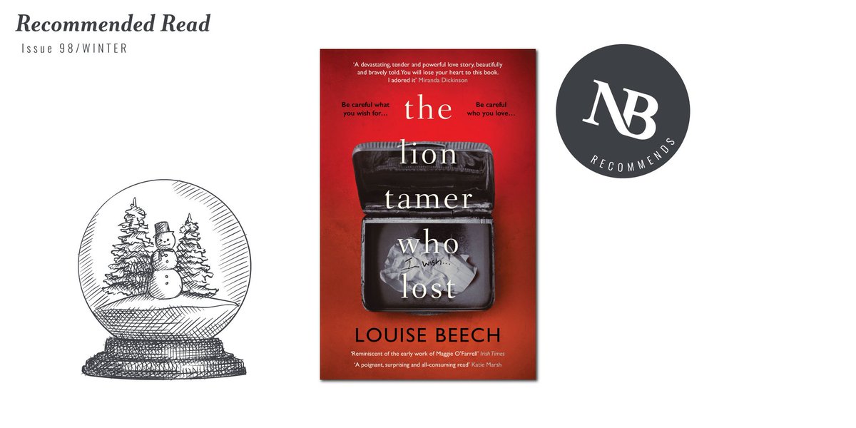 NBmagazineUK's tweet photo. RECOMMENDED READS: Get to know NB98's fabulous recommended reads today - up first is #TheLionTamerWhoLost by @LouiseWriter from @OrendaBooks - a devastatingly beautiful love story, with a tragic heart… Find out more here https://t.co/YFNDJUzBry
#NBrecommends #NB98 https://t.co/SiAmVL8BJE