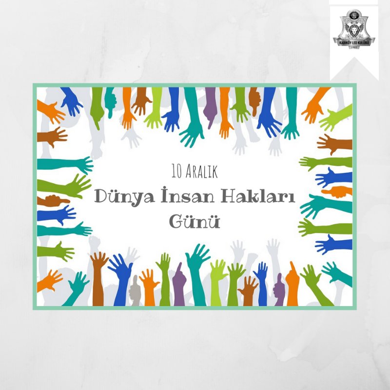“Bana hürriyetlerin en büyükleri olan düşünce, inanç, vicdan hürriyetlerini verin.” 
Jhon Milton

#10AralıkDünyaİnsanHaklarıGünü kutlu olsun! 🦁 #kadıköyleokulübü #118yleo