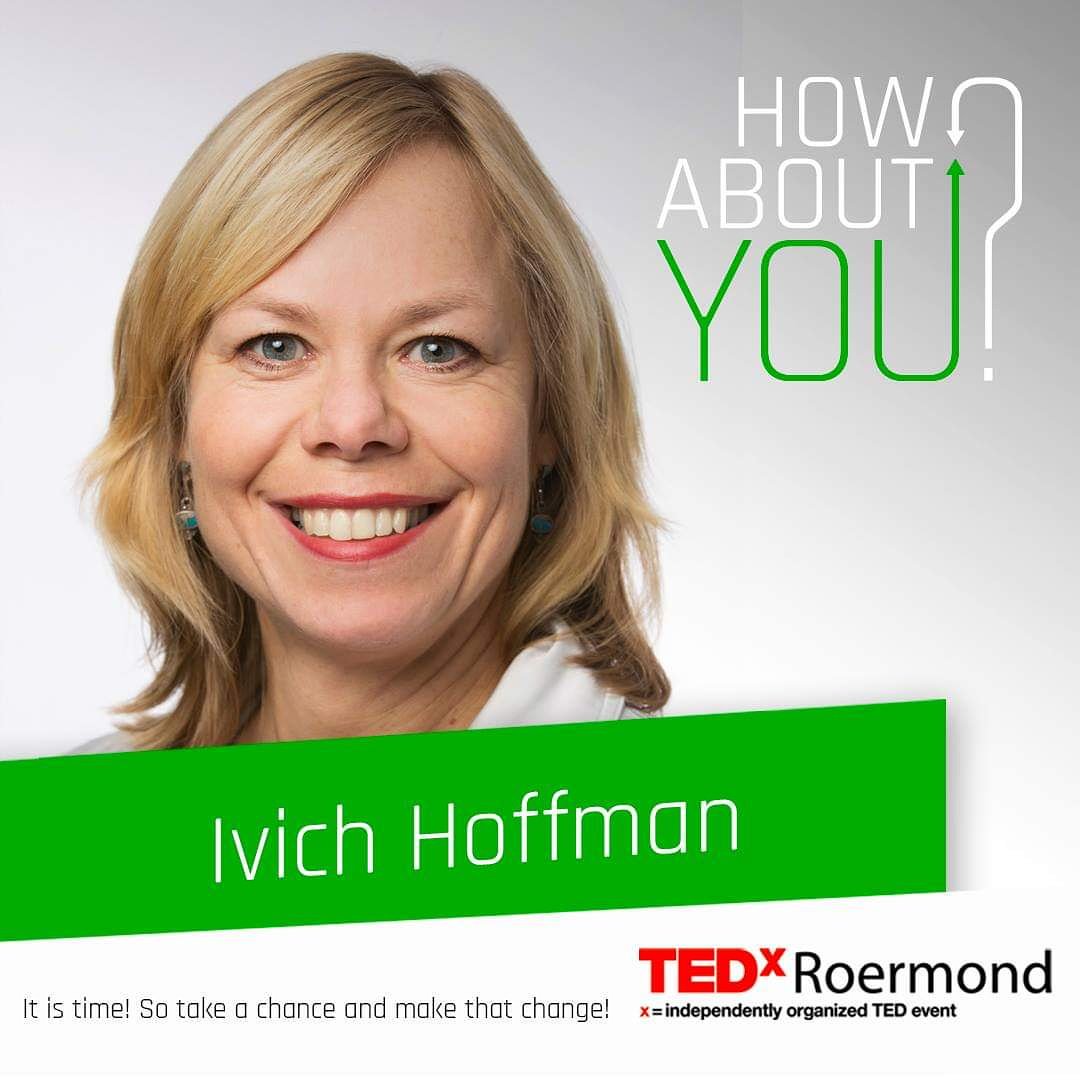 Ivich Hoffman is our host for the day nex Friday and we are very happy she will be joining us for this event! Welcome Ivich.
We've set up a livestream so you can follow everything live if you can't come. bit.ly/2C07a1G
#tedxroermond2018 #tedxroermond #tedx #roermond