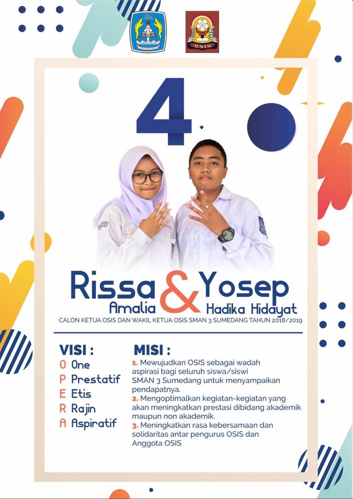 Pemira (Pemilihan Raya)
OSIS SMAN 3 Sumedang 2018
Rabu, 12 Desember 2018
Gunakan Hak Pilih Kamu! 😊
