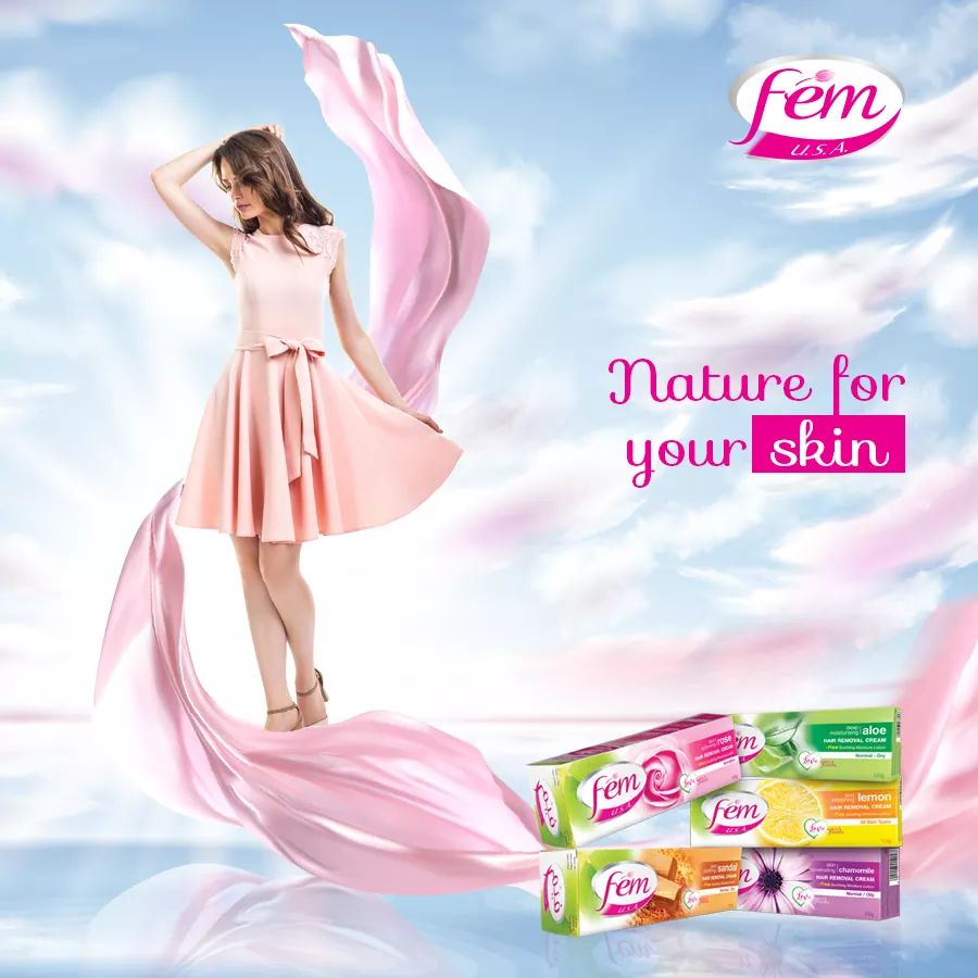 FemArabia's tweet photo. Waxing, shaving, or standard hair removal creams are harmful to the skin. Try one of Fem's Hair Removal creams, enriched with natural ingredients like aloe, jojoba and rose. Fem, for problem-free hair removal. 

#FemArabia https://t.co/dOPoWyOJh4