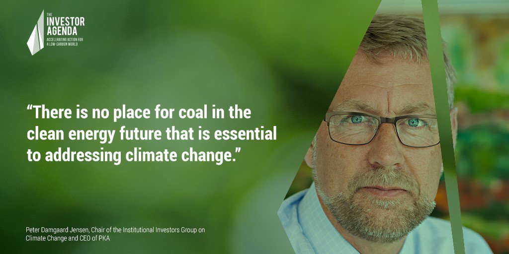 IIGCCnews's tweet photo. Investors with $32 trillion in assets are calling on governments to step up on climate change - including phasing out of coal. See the Investor Statement (https://t.co/7CCrM4BssX) &amp; announcement (https://t.co/dvOwEcbvIW) from IIGCC &amp; other investor groups via #TheInvestorAgenda. https://t.co/kNE9R6yv8u