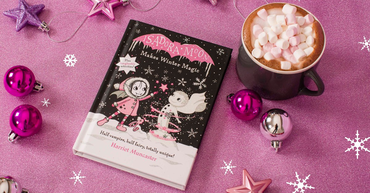 emilygarcia009's tweet photo. RT @OUPChildrens: It's day 10 of our #OUPChildrensAdvent and today we have a festive #giveaway with a sprinkling of vampire-fairy dust! to #win a copy of #IsadoraMoon Makes Winter Magic by @H_Muncaster, simply RT&F by midnight on 16/12/18. https://t.co/2hfdtv7Uhv �☔�️