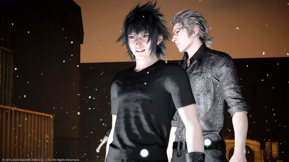 二人の笑顔✨

#FF15 #ノクト #イグニス