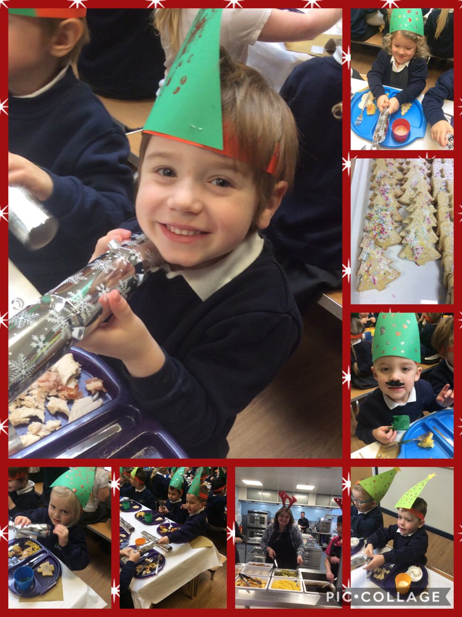 BarntonMrsCu's tweet photo. Christmas lunch is in full swing and Reception are loving it 🎅🏻🎄😍 ⁦@BarntonMrsL⁩ https://t.co/wKuPaqQZkS