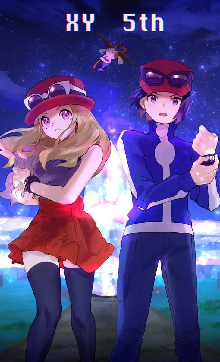 ヒカリ(ポケモントレーナー) ,トウコ(ポケモン) ,クリス(ポケモン) ,リーフ(ポケモントレーナー) ,コトネ(ポケモン) ,ハルカ(ポケモントレーナー) ,メイ(ポケモントレーナー) ,ミヅキ(ポケモントレーナー) ,セレナ(ポケモントレーナー) 「#2018年自分が選ぶ今年の4枚 

時間かけて描いたシリーズ、
最後はイラスト」|HtokeAのイラスト