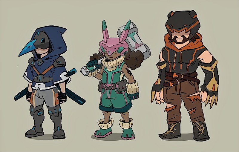 Tried not to think and let the line and shape flow for one hour.
#sketch #characterdesign