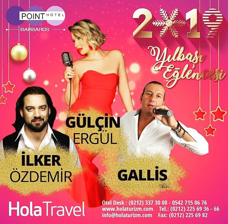 hola_travel's tweet photo. 2019’u Point Hotel Barbaros’ta karşılıyoruz! 🎉
İlker Özdemir, Gülçin Ergül ve Gallis ile dopdolu bir yılbaşı programı sizleri bekliyor! 🎄🎁🎈
#holatravel #yeniyil #yilbasi #eglence #gala #insta #canlimuzik #program #pointhotel #istanbul #turkey #yeniyileglencesi #yilbasipartisi https://t.co/tVJLCJFJXY