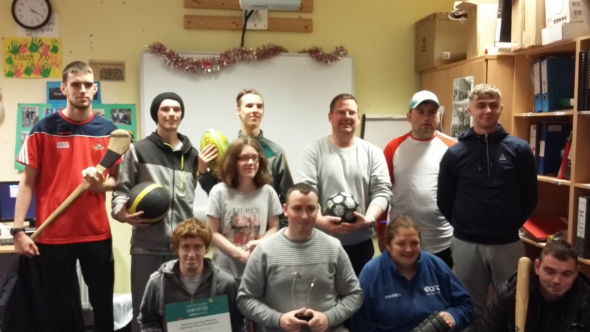 Honoured to be the recipient of a People Make Places Award at the recent National Inclusion Awards in recognition of the work our course does in promoting sport and physical activity for people with disabilities @CaraCentre_ie  <a href="/sportireland/">Sport Ireland</a>