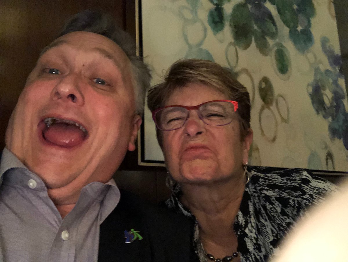 Catching up with <a href="/nancygrover/">Nancy Grover</a> at #NWCDConf - always fun and engaging - not to mention a huge fan of mine! #Bobfies