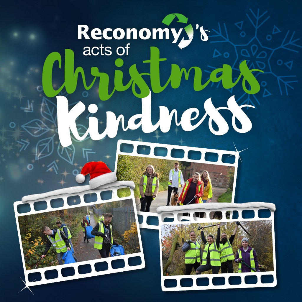 ReconomyNews's tweet photo. Our brand new Christmas video - 'Reconomy's acts of Christmas Kindness' - is now LIVE. Click here to check it out: https://t.co/4GNhFkB3W1 https://t.co/DlLFqOAVK1