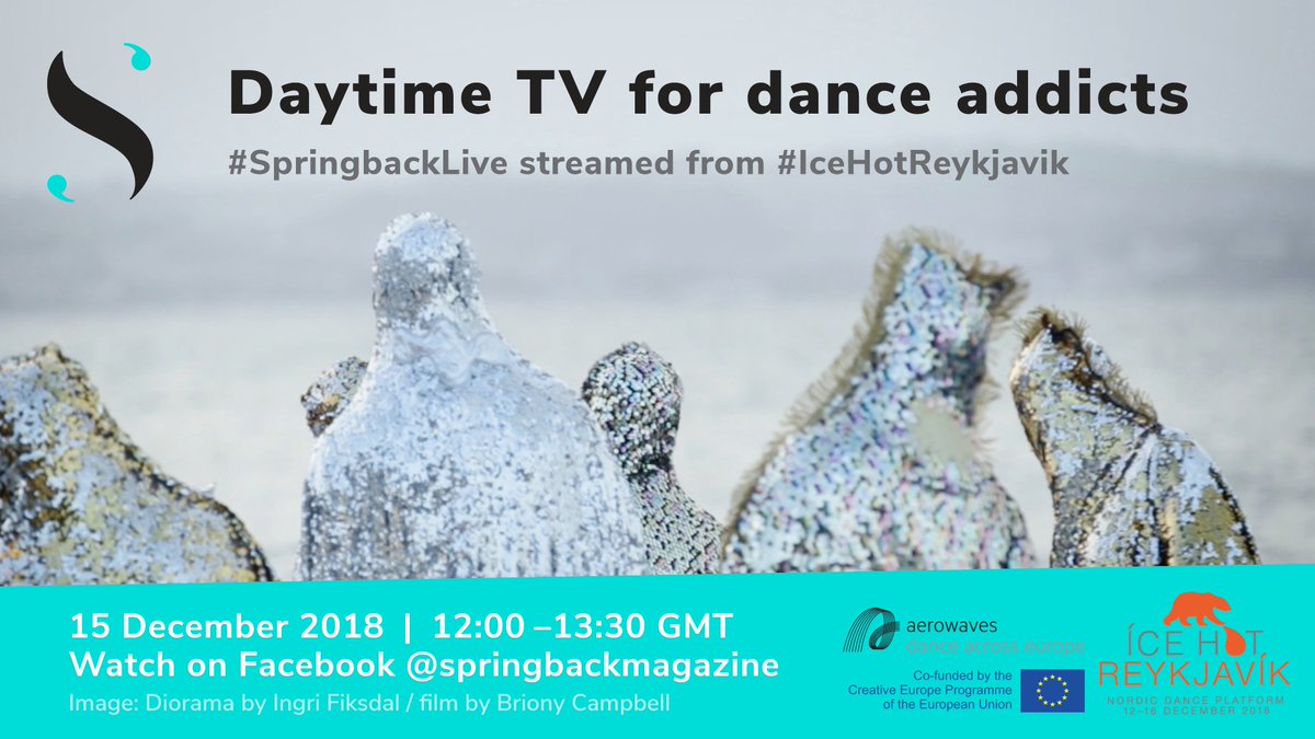 mercatflors's tweet image. Arriba l&apos;#icehotreykjavik! 

No podràs ser-hi? @springbackmag ho retransmetrà en streaming per als aficionats a la #dansa. El millor de la dansa escandinava, a més d&apos;entrevistes, cinema, música

#SpringbackLive a través de Facebook Live el dissabte 15-des

facebook.com/springbackmaga…