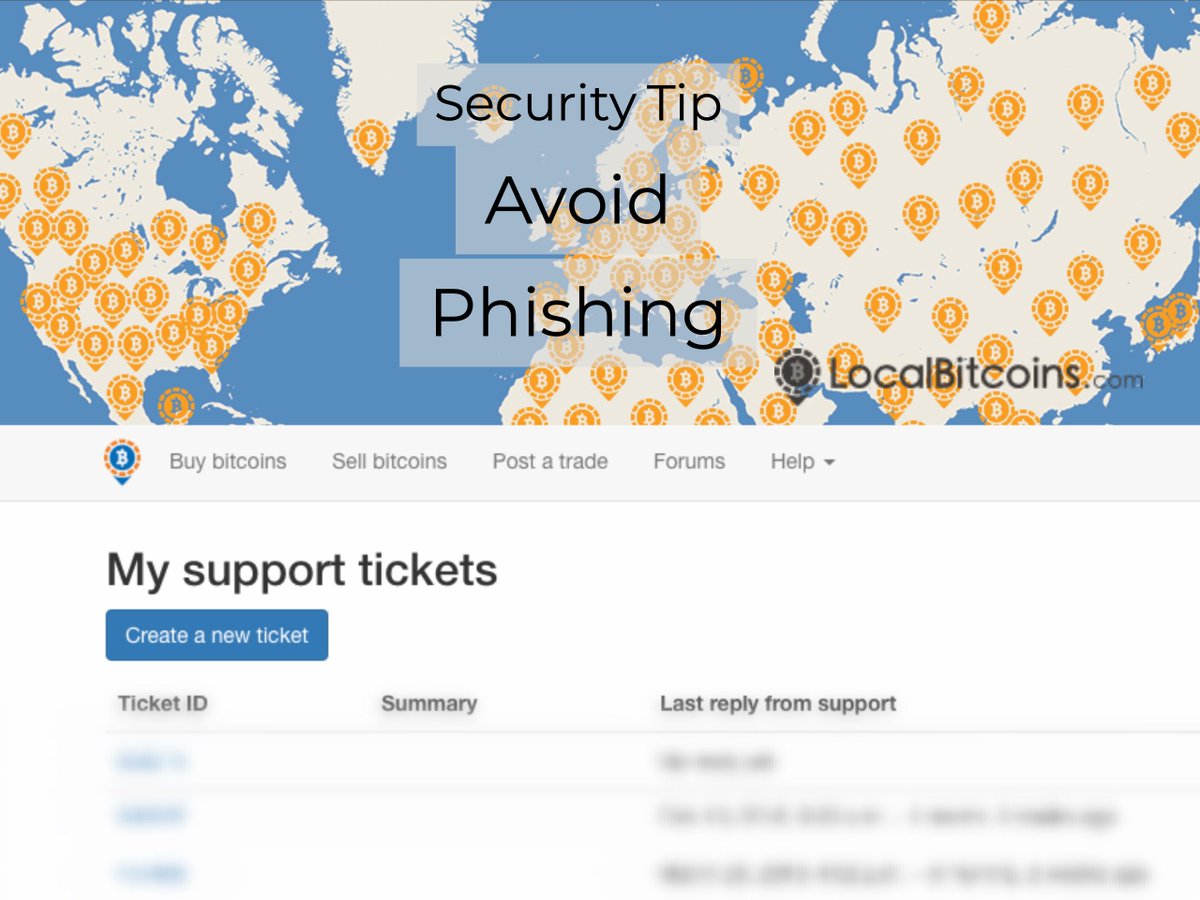 Localbitcoins Com On Twitter Beware Of Phishing If You Receive An - 