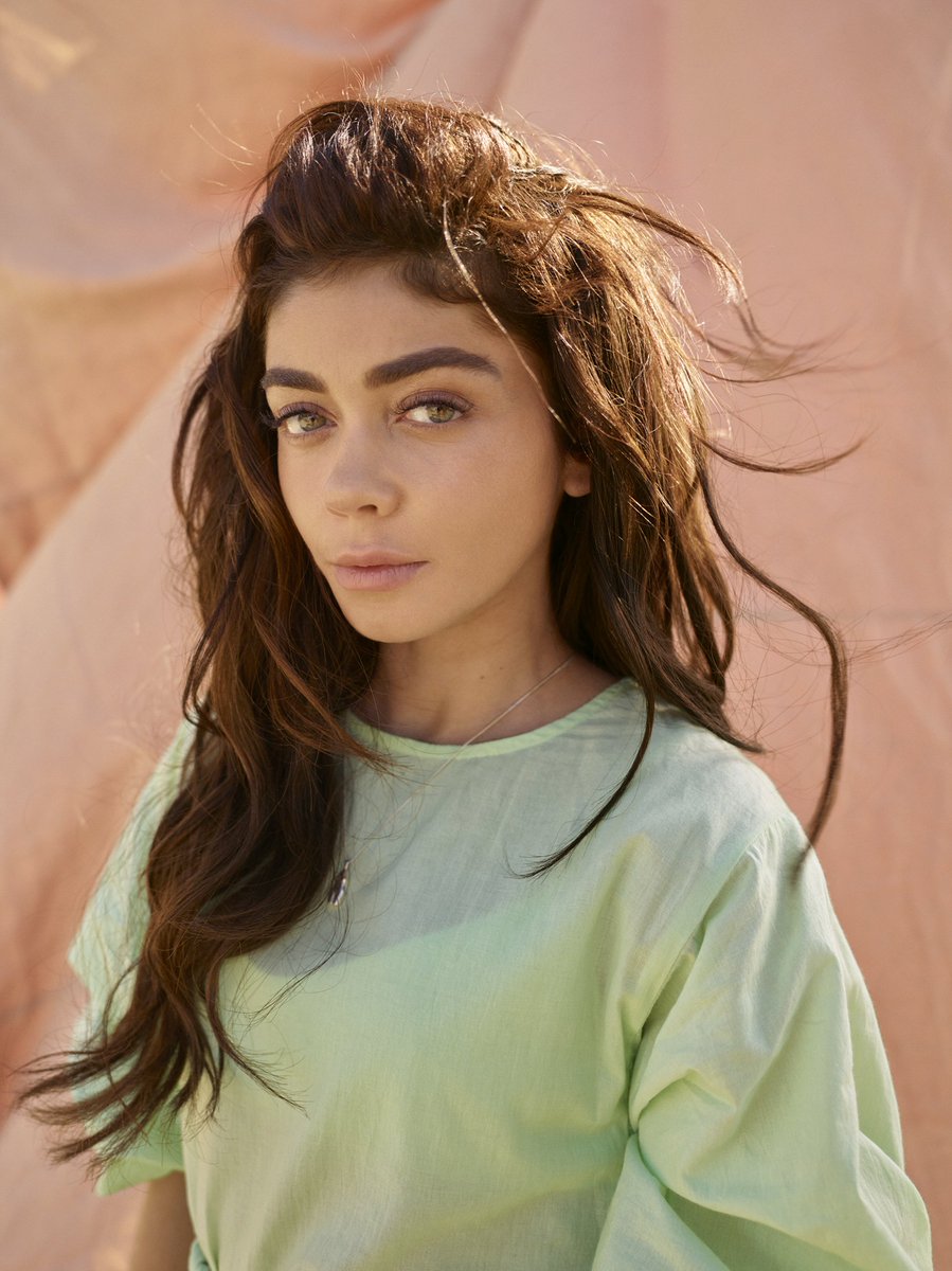 SELFmagazine's tweet photo. "When a family member gives you a second chance at life, and it fails, it almost feels like it's your fault," @sarah_hyland tells SELF in our exclusive cover story. "It's not. But it does." https://t.co/b0BHRHFqOf