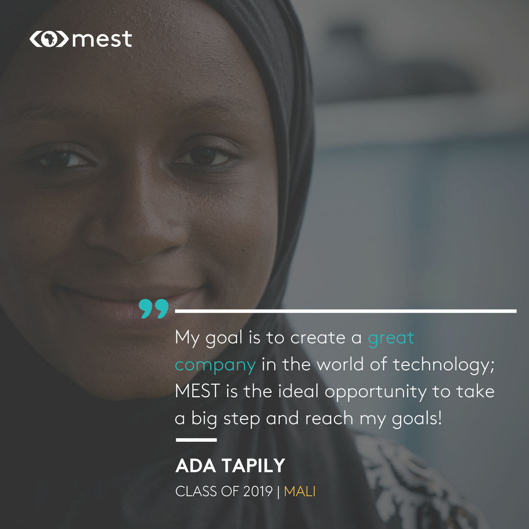 MESTAfrica's tweet photo. "My goal is to create a great company in the world of technology; MEST is the ideal opportunity to take a big step and reach my goals!" - Ada Tapily (@ada_tapily), Class of 2019
#MESTMonday #WomenInTech #EITspotlight #MEST19 https://t.co/wGS5EzikxI