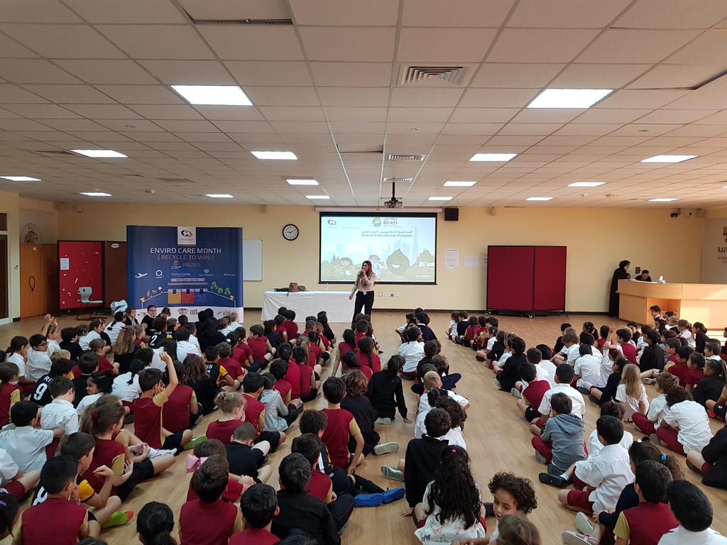 Recycling assembly for Year 3 and Year 4. Let's look after our environment! #RafflesISy3 #RafflesISy4  #RafflesISresponsibility