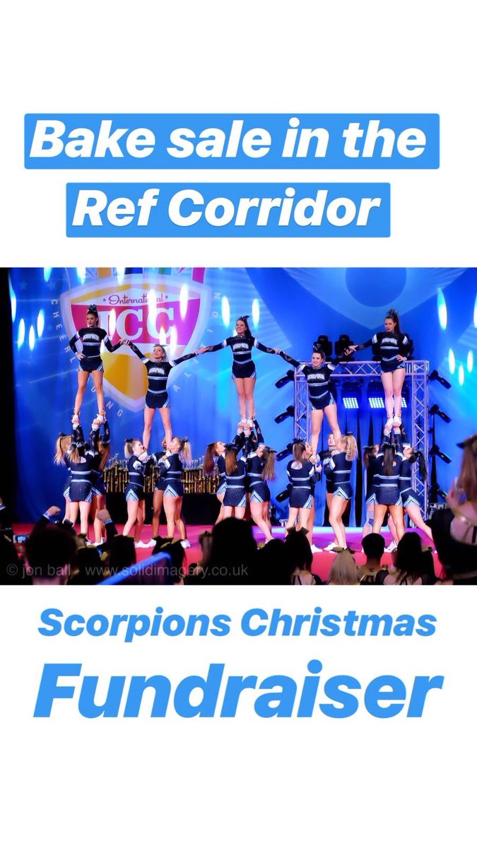 StMarys_Cheer_'s tweet photo. Scorpions Bake Sale https://t.co/iY3eh48pNq