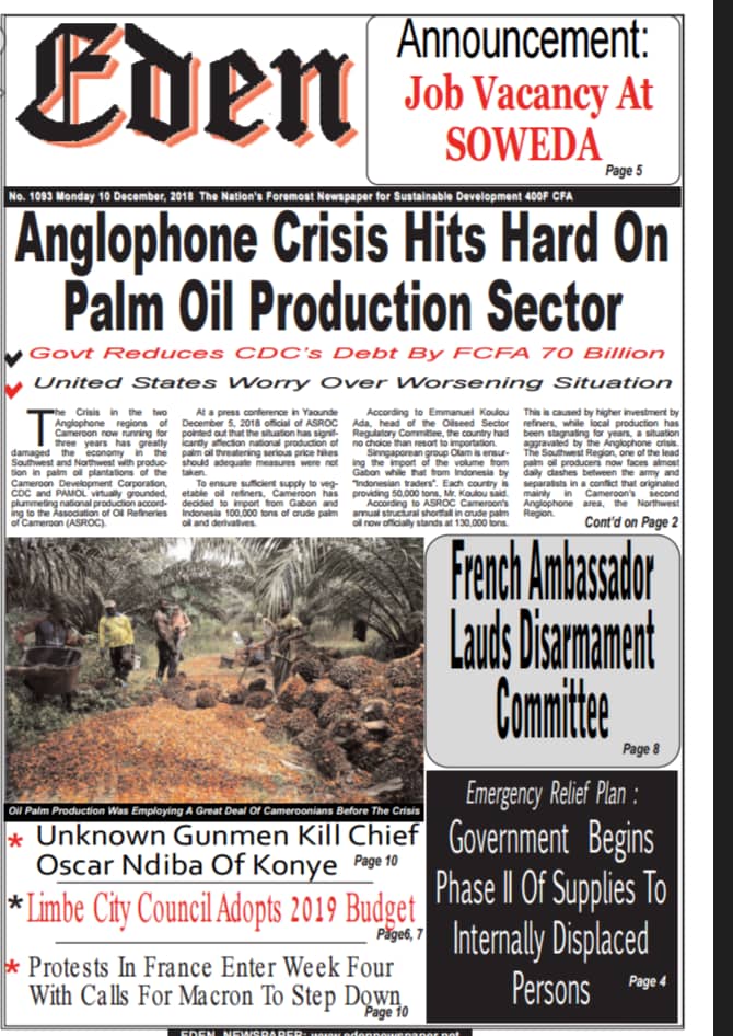 apeterbruce's tweet photo. #MondayThoughts #HumanRightsDay
Wt the exception of @CAF_Online, the #IntCommunity keeps VALUING her #privileges above her #principles. #Ambazonia #Leaders together wt their #followers will #Resist until #justice runs down like H2O. @commonwealthsec @UKHouseofLords @RoyalFamily https://t.co/vDgLCe2xY2