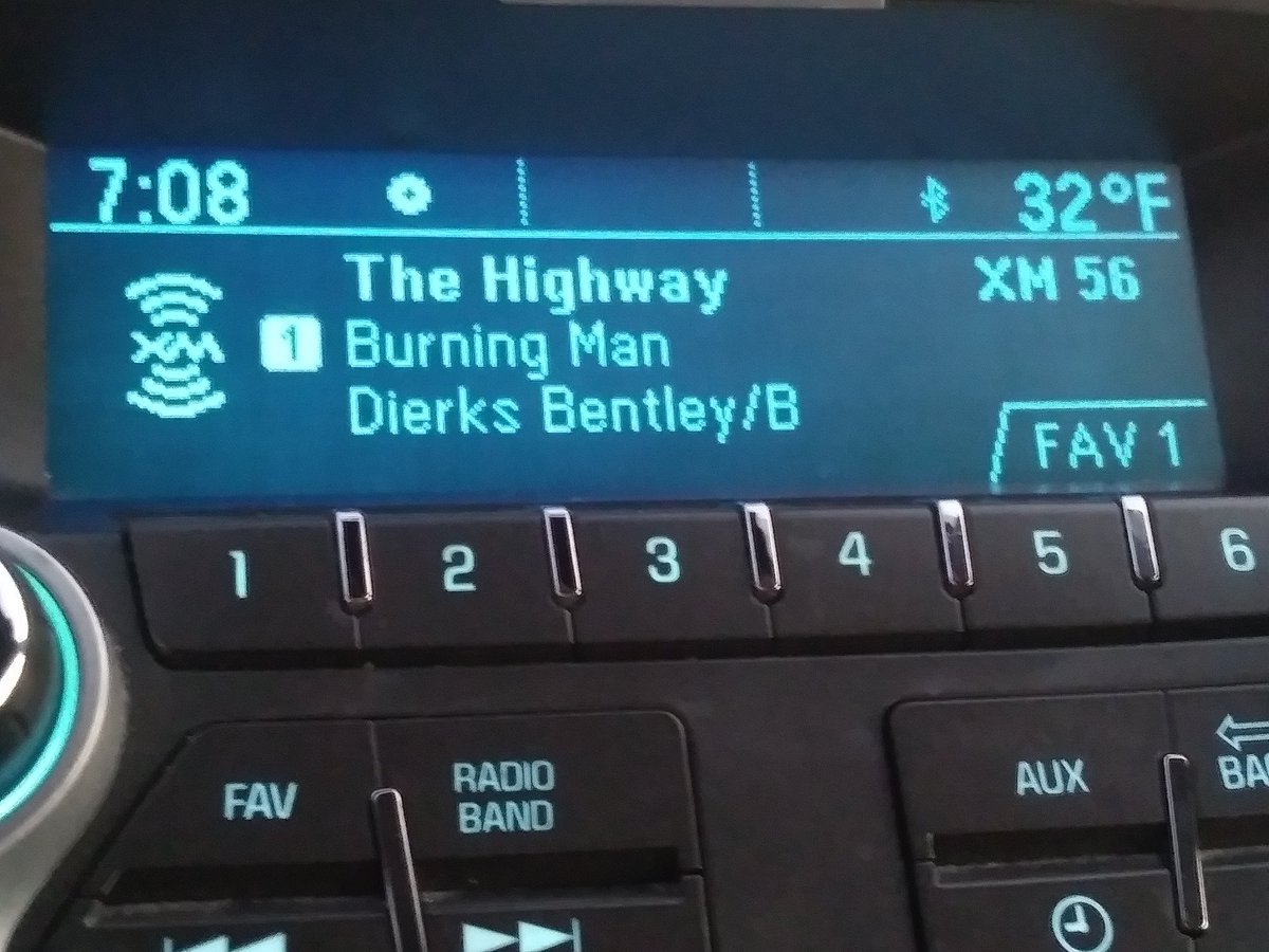 momofpepe's tweet photo. @SXMTheHighway @stormewarren @MCSiriusXM @TommySiriusXM Had to stay in my because @DierksBentley @brothersosborne Burning Man came on!! #NotComplainingAtAll https://t.co/bdKzh4FIhz