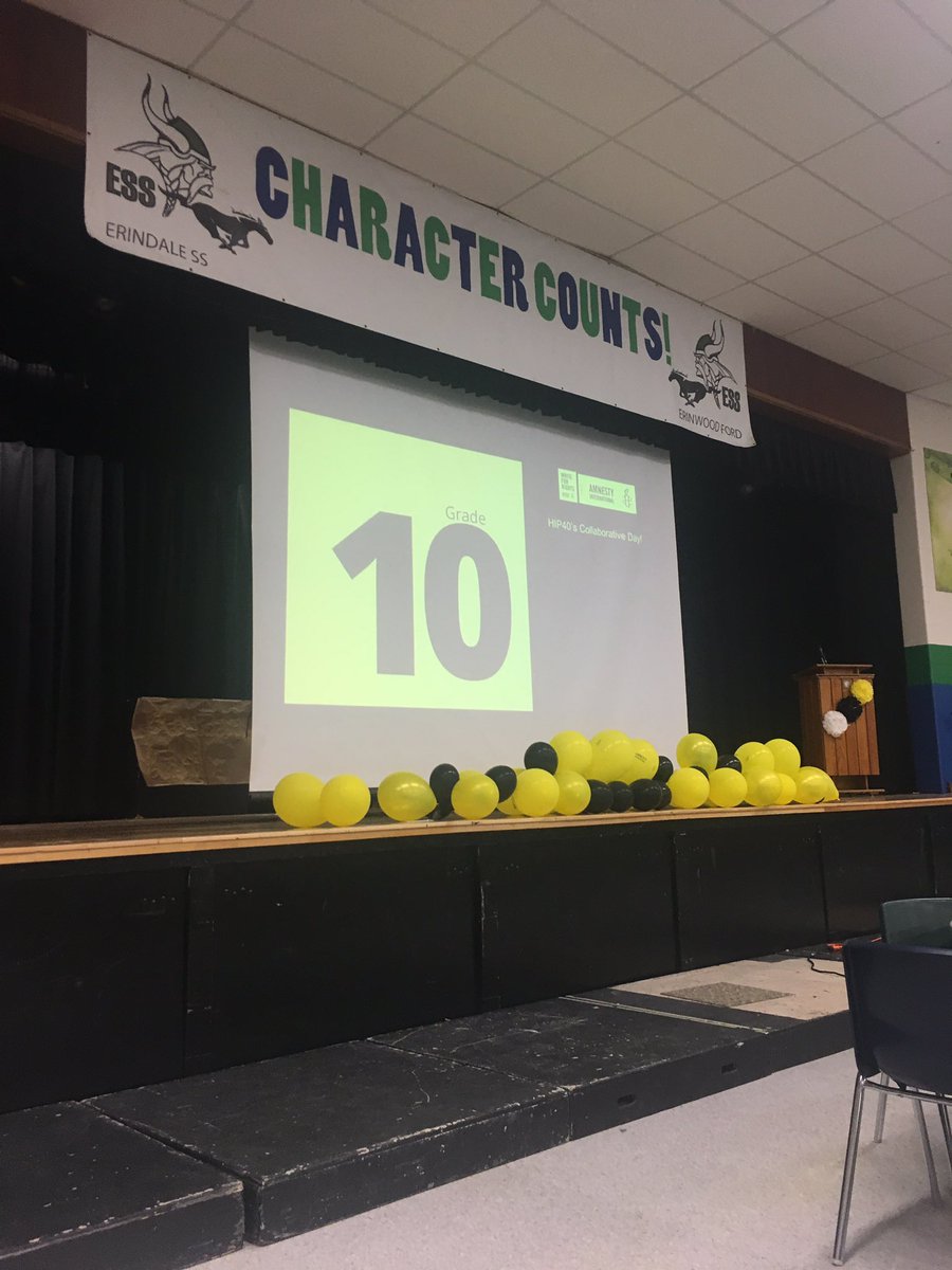 Erindale SS X Amnesty Intl. tweet media