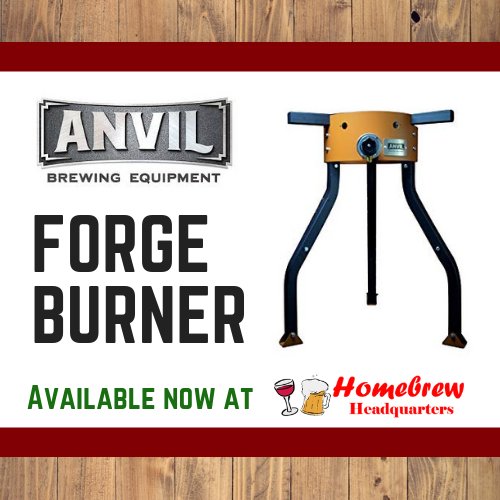 The Anvil Forge burner is powerful, efficient, and fast! Features multiple height operation and ultra-high temp coating. The integral heat shielding protects your valve and thermometer. Shown here w/ modular leg extensions. #homebrew
Forge Burner: $99.99
Leg Extensions: $29.99