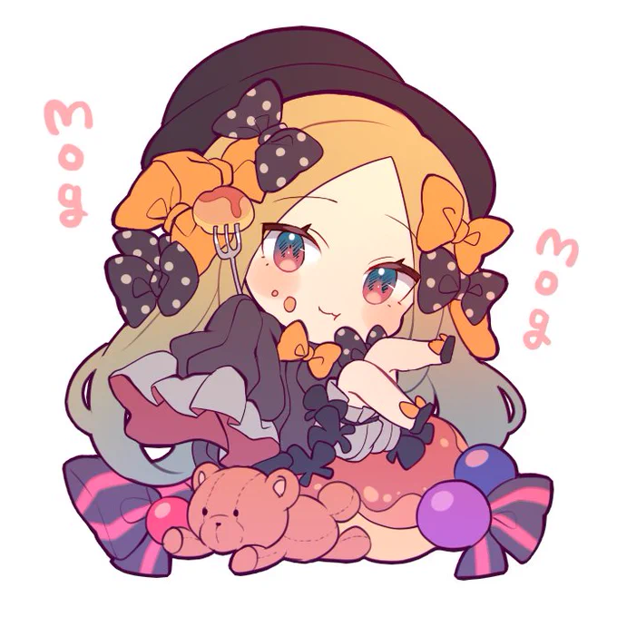 冬コミグッズ予定のアビーちゃん 