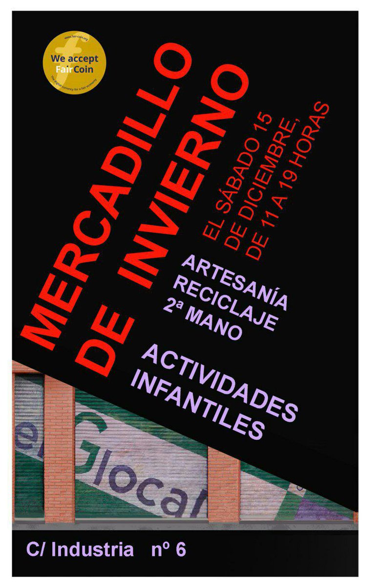 komunorg's tweet image. #FairCoin market in Valencia, ES
Mercado FairCoin en Valencia, ES