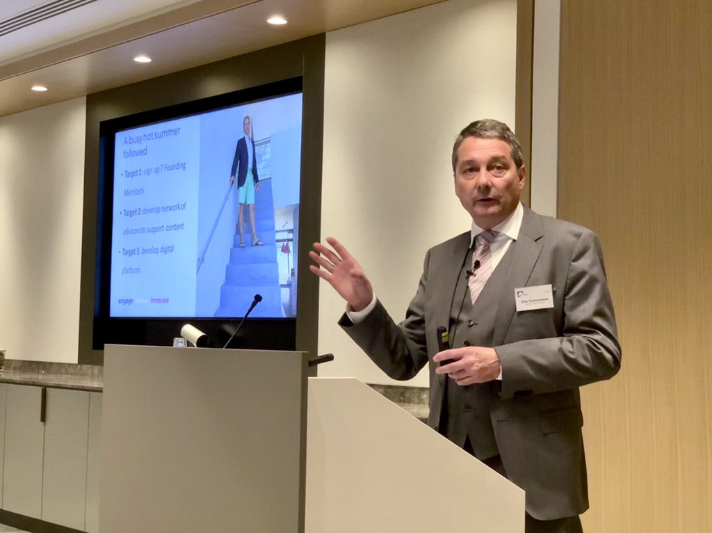 Erik Timmermans telling the incredible story behind the launch of World of Open Account WOA woa.community