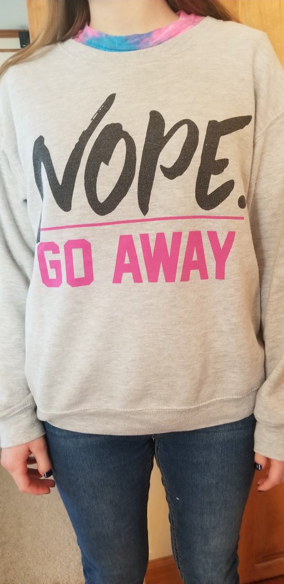 LRunnebaum's tweet image. What do you think about this sweatshirt? 😊