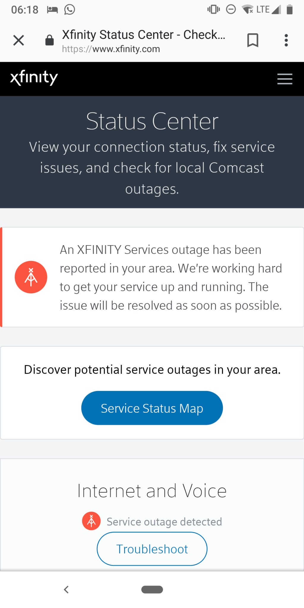 Xfinity Cable Outage Map تويتر Xfinity Support على تويتر Lurondi I Appreciate You Providing Me With That Information If You Are Looking For More Direct Information As Far As What Is Going On As Well