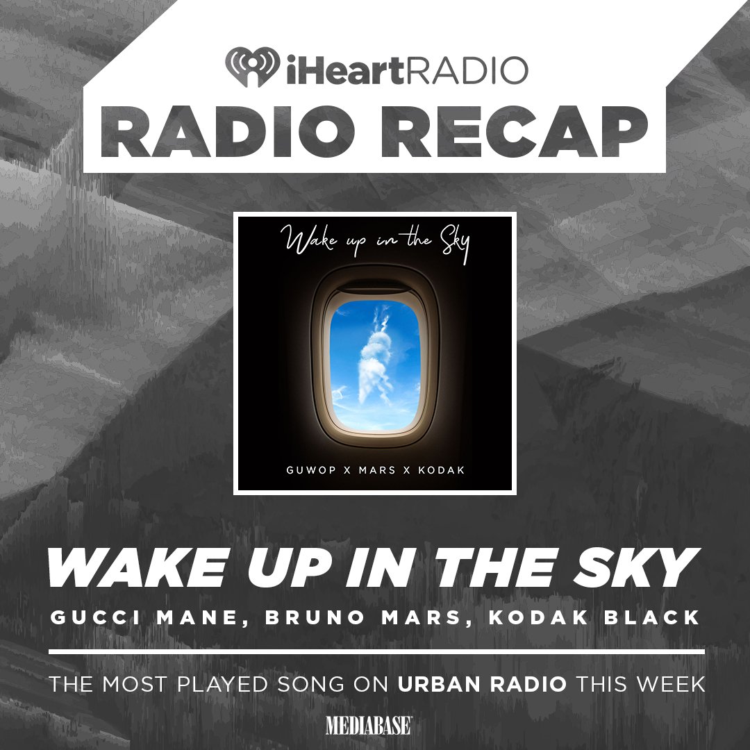 iHeartRadio's tweet photo. 📻 Here are the top songs on our #RadioRecap this week 📻
Top 40: 'High Hopes' - @PanicAtTheDisco
Alternative: 'High Hopes' - @PanicAtTheDisco
Hot AC: 'High Hopes' - @PanicAtTheDisco
Urban: 'Wake Up In The Sky' - @gucci1017 @BrunoMars @KodakBlack1k https://t.co/BMhyDnSFAu