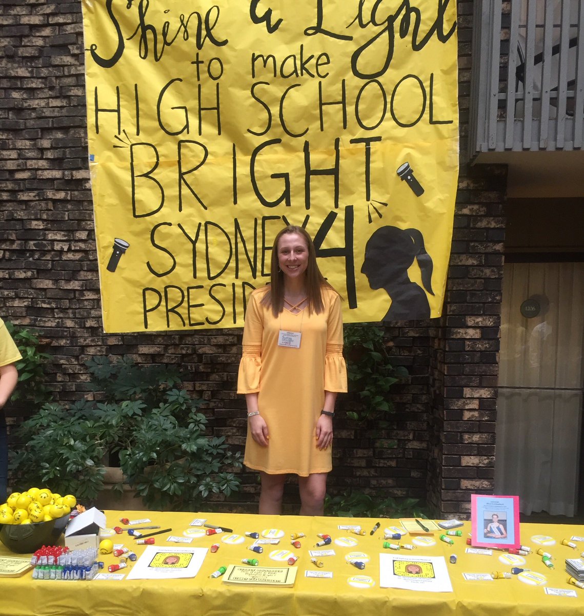 Day one of State StuCo is in the books. LHS Stuco is hard at work helping campaign for fellow saber <a href="/DollingerSydney/">sydney</a> as she runs for State StuCo President.