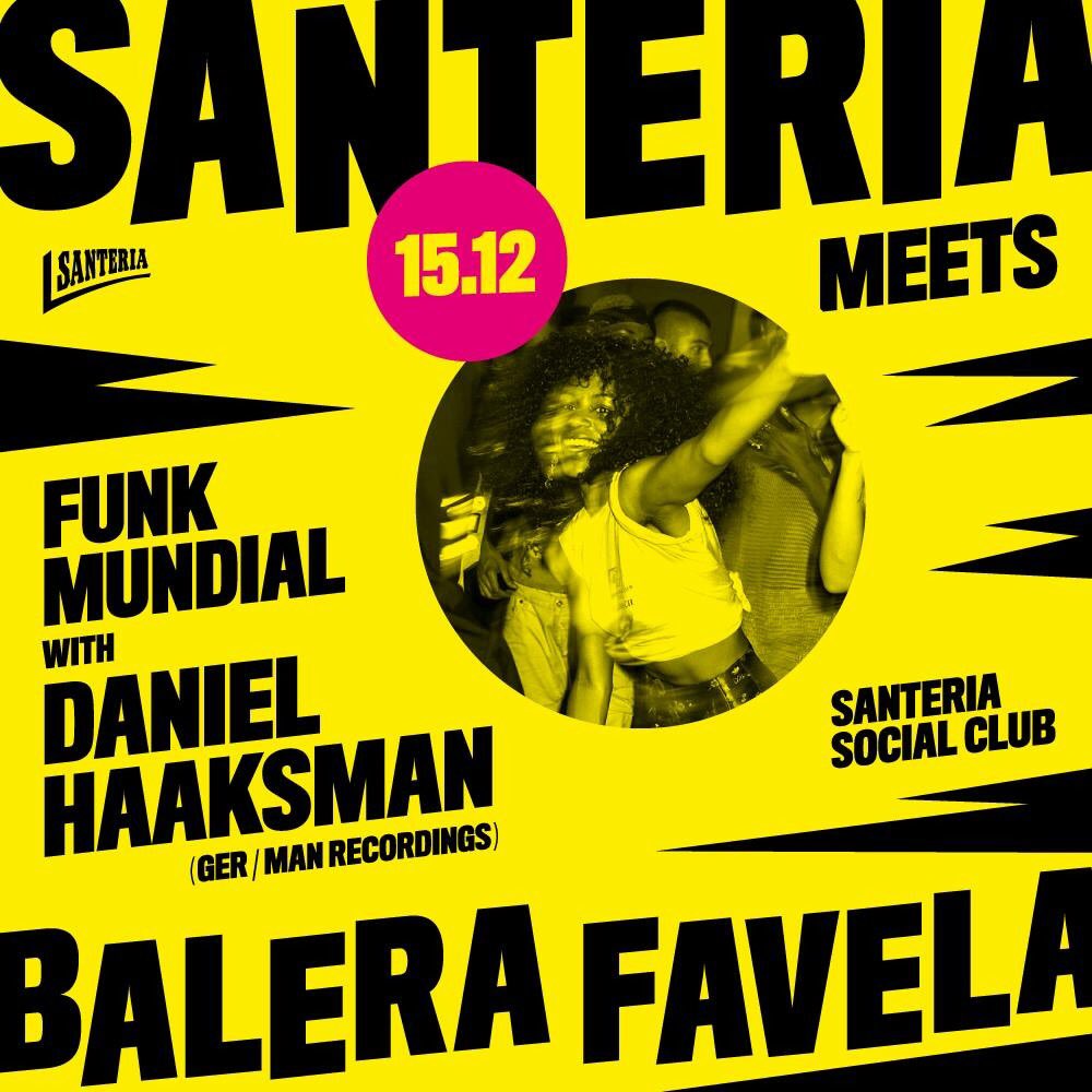 Don’t miss this special event!! #milano #balerafavela @DANIELHAAKSMAN #santeriasocialclub #events