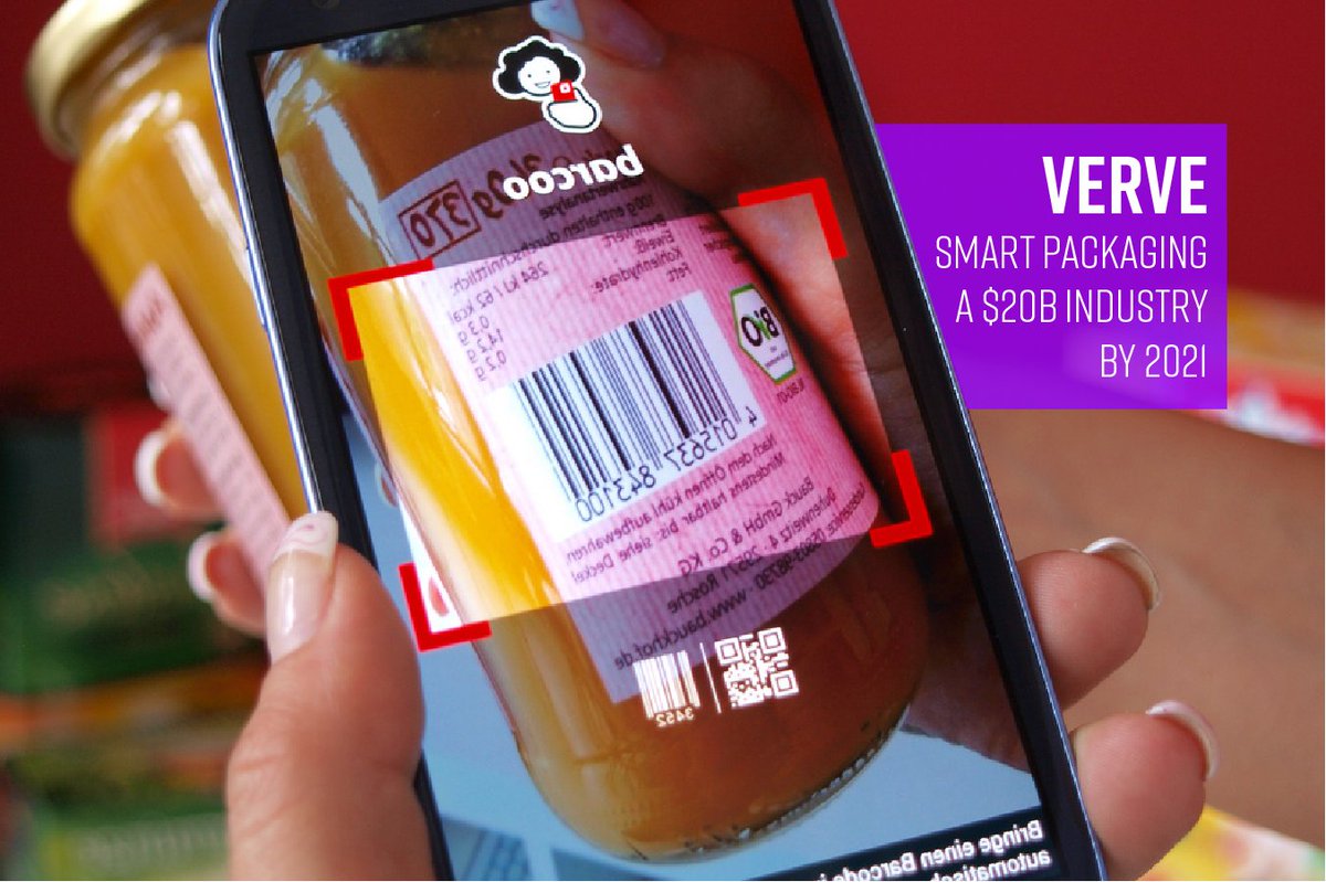 Phase1Protos's tweet image. Smart packaging will be a $20 billion industry by 2021 thanks to the use of #QRcodes, NFC smart labels and other innovations: buff.ly/2Bttz72