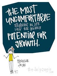 Growth requires stepping out of our comfort zones. What will you do today that's uncomfortable? A little #MotivationalMonday for ya! #FutureDriven #growthmindset @PanacheDesai @DavidGeurin