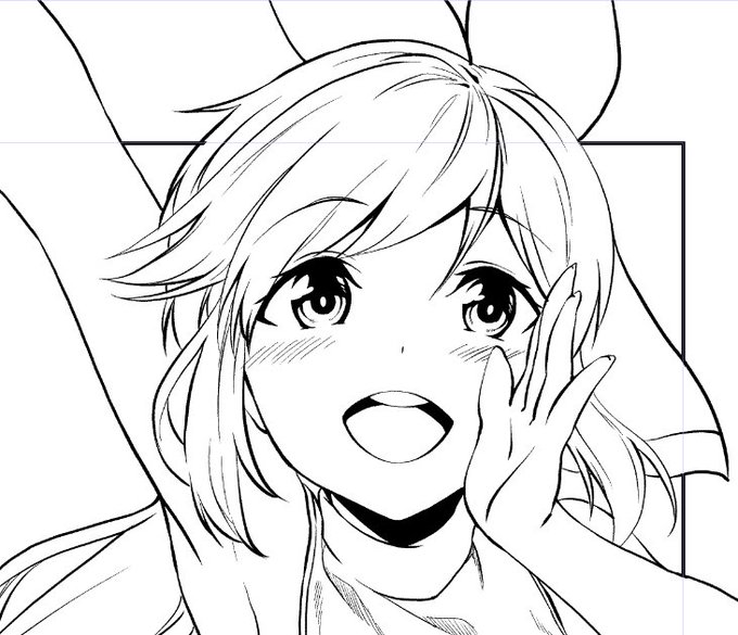 はい可愛い!
下書きばかりで我慢できなくなってクラリスを少々ペン入れしてしまった… 