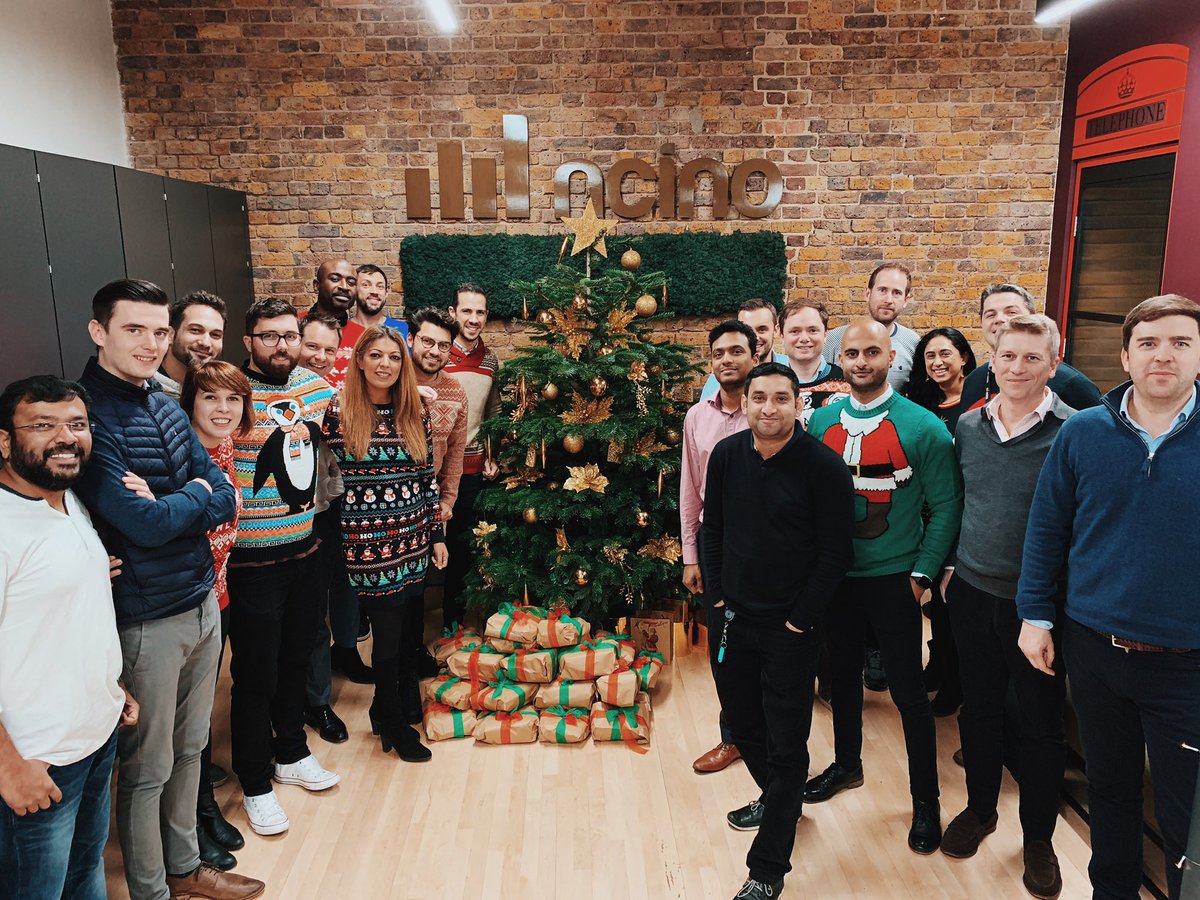ncino's tweet photo. "We're starting our week with an #nvolve event in our London office. In collaboration with @BetterBankside we participated in the #TogetheratChristmas initiative and managed to donate, pack and wrap 31 present for homeless, vulnerable and elderly people in Bankside and beyond." https://t.co/UBmJ5sUSiB