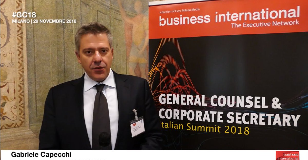 Legance_AA's tweet photo. Gabriele Capecchi al General Counsel &amp; Corporate Secretary Italian Summit dello scorso 29 novembre sul ruolo e sulle nuove capacità tecniche e tecnologiche del General Counsel nelle aziende. 
https://t.co/H7em4JKglt 

#GC18 #Technologies https://t.co/OuFoEGkqOx