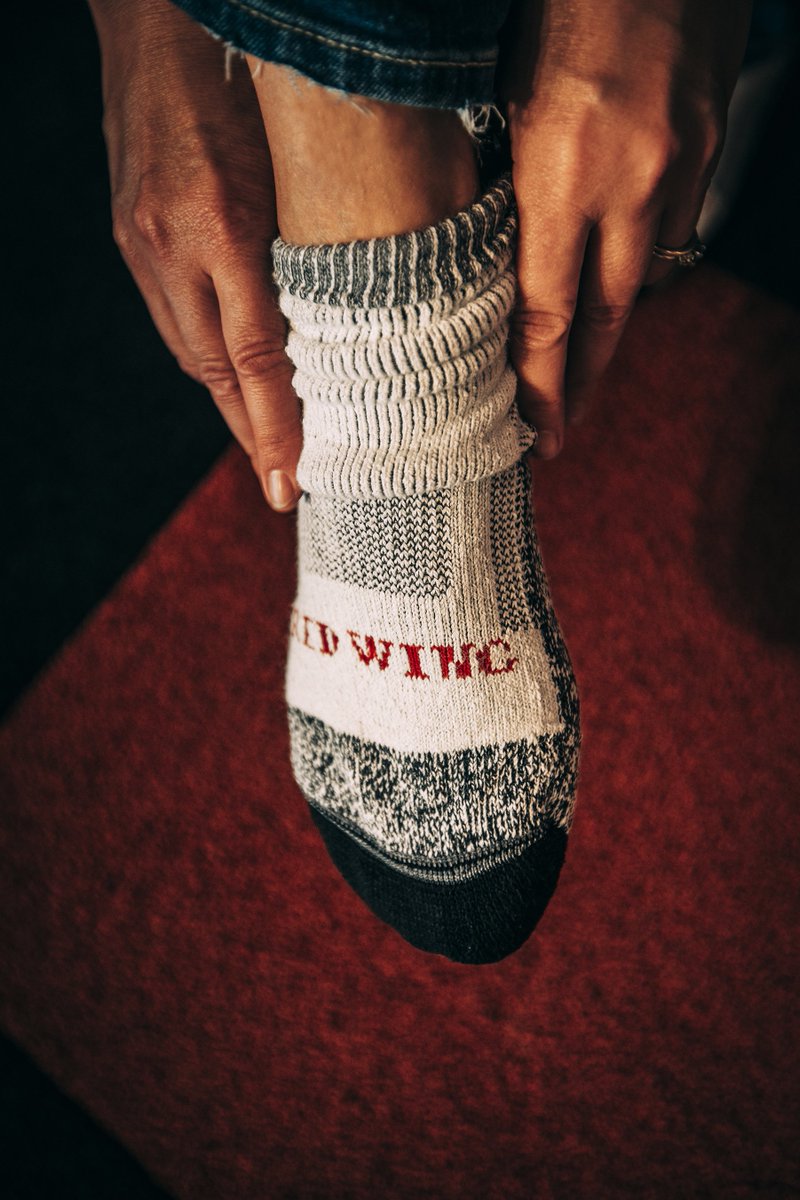 red wing shoes socks