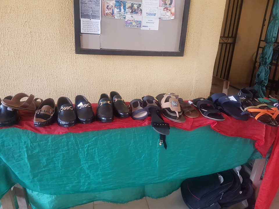 StarChildrenINT's tweet photo. Some of small scale entrepreneurs living with disabilities exhibit their products @StarChildrenINT 's celebration of #IDPD2018 #ThereIsAbilityInDisability #EverybodyMatters @friel_raymond @JosephineFaal @CorpFarmersTV @tayoarow @OmorinolaCarew https://t.co/YP1RBTY86z