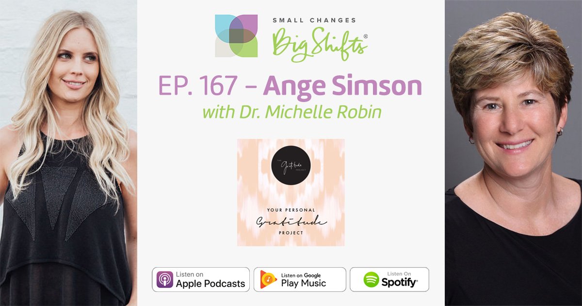 BigShifts's tweet photo. When it comes to being healthy, there are many factors including our emotional wellness.

Tune in as Ange Simson of The Gratitude Project shares how gratitude plays a big part in your wellbeing. Listen to the full interview here: https://t.co/ZPMi88bAcP 

#smallchangesbigshifts https://t.co/qx5pYDimB9